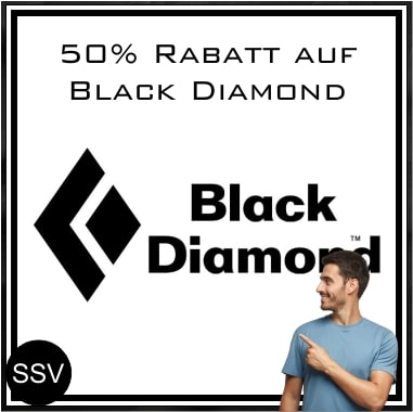 50% Rabatt auf Black Diamond